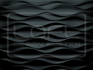 Panel Dekoracyjny 3D - Loft Design System - model Flow - zdjęcie od loftsystem