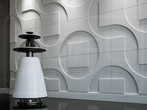 Panel Dekoracyjny 3D - Loft Design System - model ROUND & SQUARE