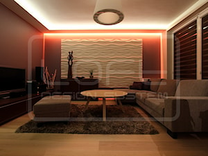 Panele Dekoracyjne 3D - Loft Design System - model Stream - zdjęcie od loftsystem