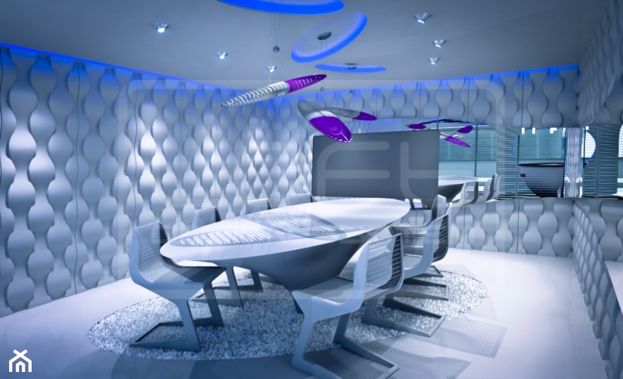 Panel Dekoracyjny 3D - Loft Design System - model Rain Drop - zdjęcie od loftsystem
