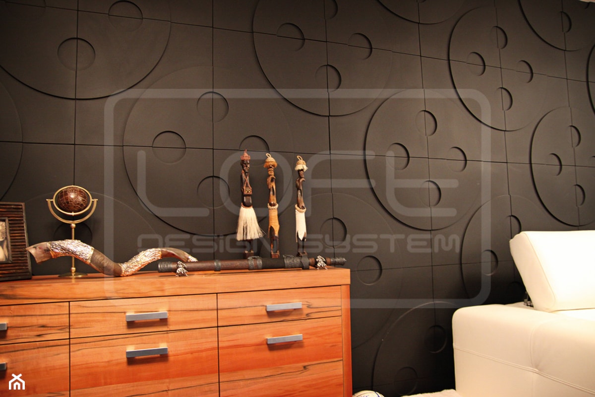 Panele Dekoracyjne 3D - Loft Design System - model Buttons - zdjęcie od loftsystem - Homebook