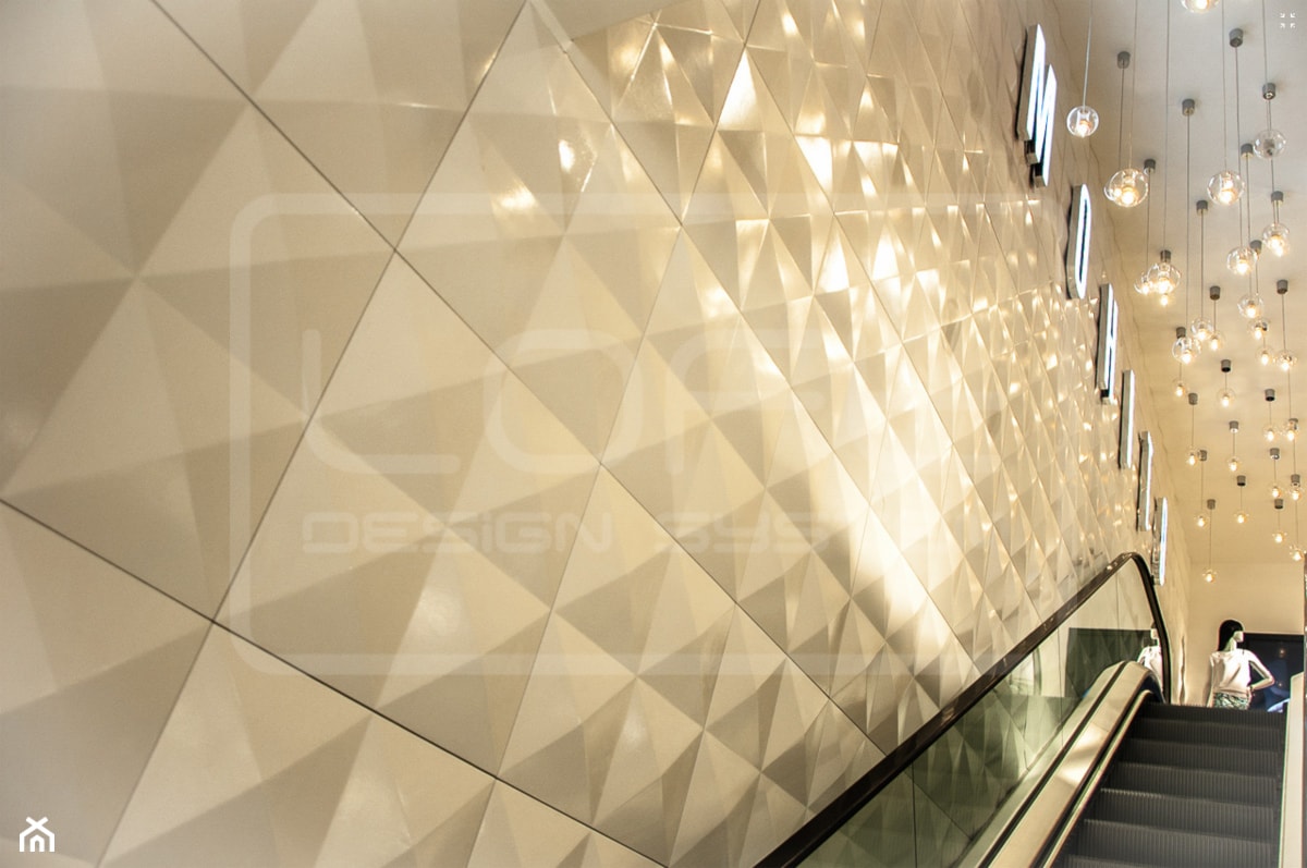 Panele Dekoracyjne 3D - Loft Design System - model Diamonds - zdjęcie od loftsystem - Homebook