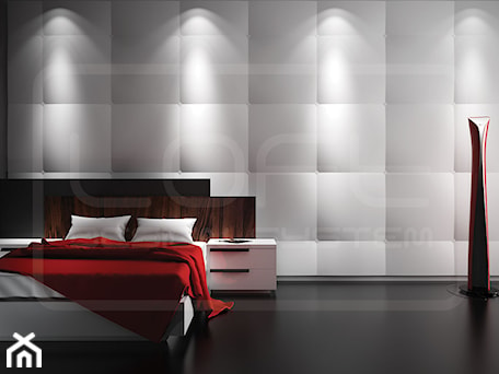Aranżacje wnętrz - Sypialnia: Panel Dekoracyjny 3D - Loft Design System - model Cushion - loftsystem. Przeglądaj, dodawaj i zapisuj najlepsze zdjęcia, pomysły i inspiracje designerskie. W bazie mamy już prawie milion fotografii!