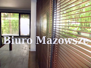 Żaluzje drewniane 25mm - zdjęcie od Biuro Mazowsze