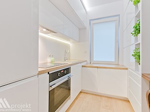Mieszkanie młodej artystki - Kuchnia, styl nowoczesny - zdjęcie od biuro@miprojekt.pl