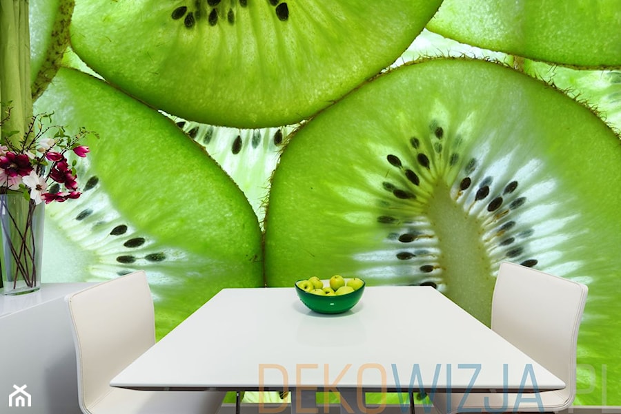 Fototapeta plastry kiwi - zdjęcie od dekowizja.pl