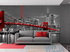 Popularna Fototapeta Czerwony most Brukliński - zdjęcie od dekowizja.pl