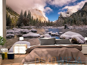 Fototapeta zima w parku Yosemite - zdjęcie od dekowizja.pl