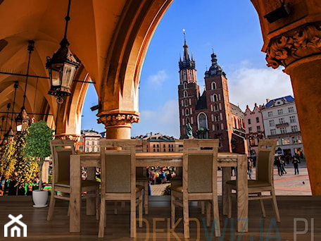 Aranżacje wnętrz - Jadalnia: Fototapeta Krakowski rynek - dekowizja.pl. Przeglądaj, dodawaj i zapisuj najlepsze zdjęcia, pomysły i inspiracje designerskie. W bazie mamy już prawie milion fotografii!