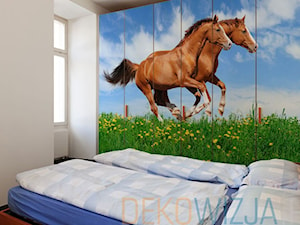 Naklejka konie na polanie - zdjęcie od dekowizja.pl