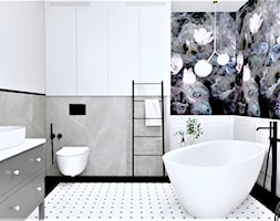 Łazienka z wanną wolnostojącą - zdjęcie od MOA design - Homebook