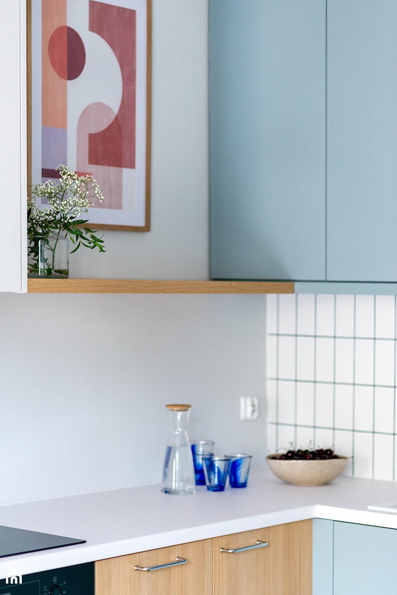 błękitna kuchnia - zdjęcie od MOA design