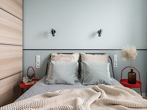 Subtelna moc kolorów - Sypialnia, styl minimalistyczny - zdjęcie od MOA design