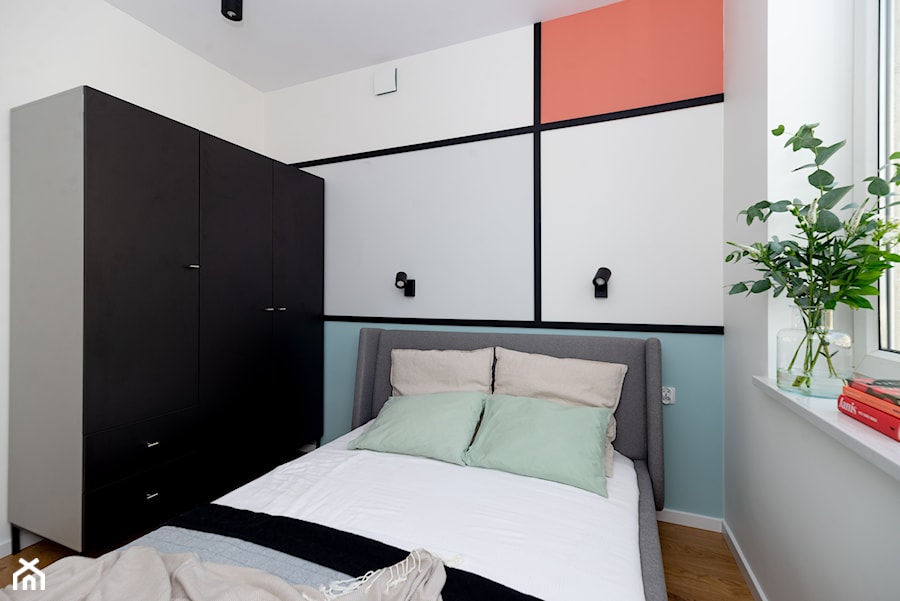 Nuta modernizmu w sypialni - zdjęcie od MOA design