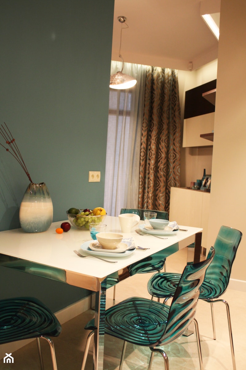 Apartament, Neptun Park 102 m - Kuchnia, styl skandynawski - zdjęcie od MK ARCHITEKTURA WNĘTRZ I KRAJOBRAZU