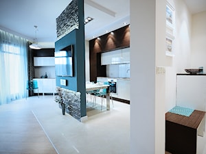 Apartament, Neptun Park 102 m - Salon, styl skandynawski - zdjęcie od MK ARCHITEKTURA WNĘTRZ I KRAJOBRAZU