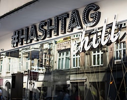 Realizacja wnętrz Klubu #Hashtag Chill _Poznań - Wnętrza publiczne, styl industrialny - zdjęcie od LaskowskaWnętrza - Homebook