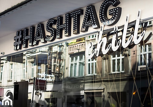 Realizacja wnętrz Klubu #Hashtag Chill _Poznań - Wnętrza publiczne, styl industrialny - zdjęcie od LaskowskaWnętrza
