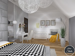 Sypialnia - Sypialnia, styl nowoczesny - zdjęcie od Ano Studio