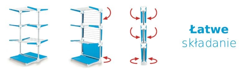 Piętrowa suszarka do ubrań STENDIMEGLIO Junior - zdjęcie od Domid.pl