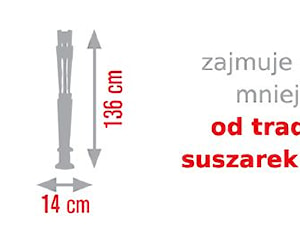 Piętrowa suszarka do ubrań STENDIMEGLIO Junior - zdjęcie od Domid.pl