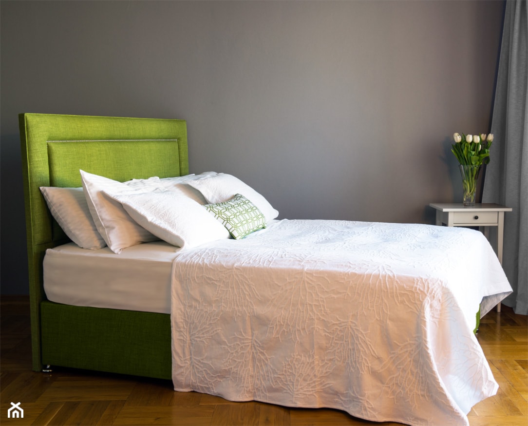 Łóżko kontynentalne-tapicerowane Stockholm - zdjęcie od Cotton&Co. - Homebook