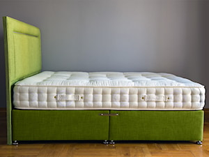 Łóżko kontynentalne-tapicerowane Stockholm wraz z materacem - zdjęcie od Cotton&Co.