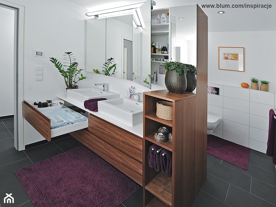 Łazienka - wnętrza - Łazienka, styl nowoczesny - zdjęcie od Blum