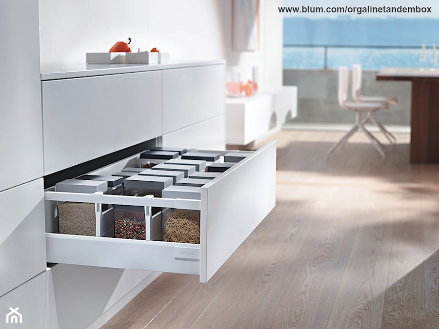 Organizacja do szuflad - koniec z rozgardiaszem - Kuchnia, styl nowoczesny - zdjęcie od Blum