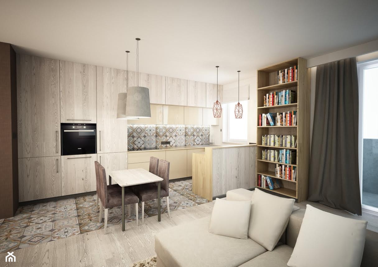Wygodne mieszkanie - zdjęcie od Agata Biały Architekt - Homebook