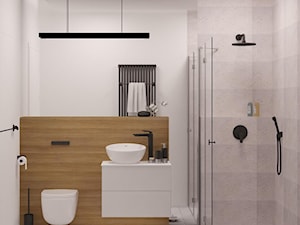 łazienka mała - zdjęcie od Agata Biały Architekt