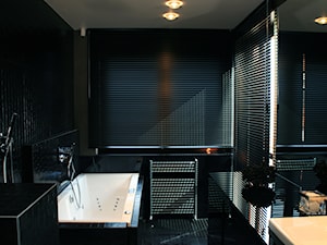 Czarna łazienka - zdjęcie od Agata Biały Architekt
