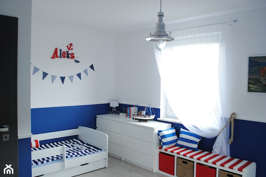 Pokój małego Aleksa - Pokój dziecka, styl nowoczesny - zdjęcie od Świetlak pracownia projektowa