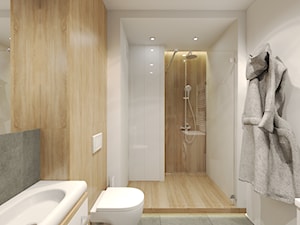 Projekt łazienki z mchem _ Chorzów - Łazienka, styl nowoczesny - zdjęcie od KP Pure Form