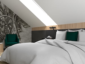 Sypialnia w stylu Soft Loft_Tarnowskie Góry - Sypialnia, styl nowoczesny - zdjęcie od KP Pure Form