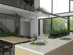 Projekt Modern Barn House - Kuchnia, styl nowoczesny - zdjęcie od KP Pure Form