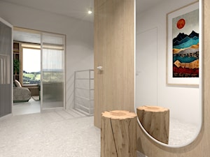 Dom wypoczynkowy w górach - Hol / przedpokój, styl minimalistyczny - zdjęcie od KP Pure Form