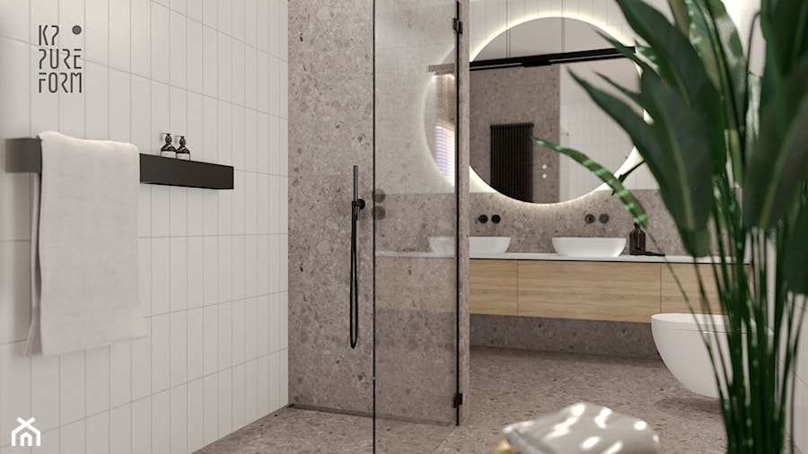 Domowy salon kąpielowy - Łazienka, styl nowoczesny - zdjęcie od KP Pure Form