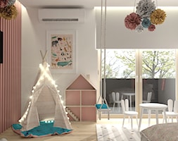 Projekt pokoju dziewczynki - dom w Sowicach - Pokój dziecka, styl nowoczesny - zdjęcie od KP Pure Form - Homebook