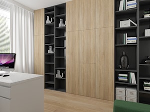 Projekt domu przytulna nowoczesnosć - Biuro, styl nowoczesny - zdjęcie od KP Pure Form