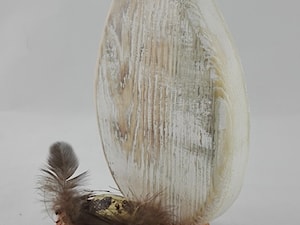 Jajko ozdoba z drewna - zdjęcie od Kambala Projekt