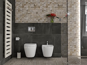 Łazienka - Średnia bez okna łazienka, styl nowoczesny - zdjęcie od Archiinside