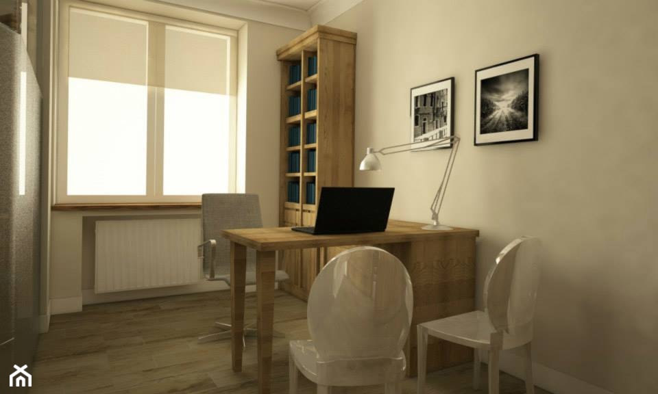 Lokal użytkowy- kancelaria. - Biuro, styl industrialny - zdjęcie od in studio pracownia - Homebook
