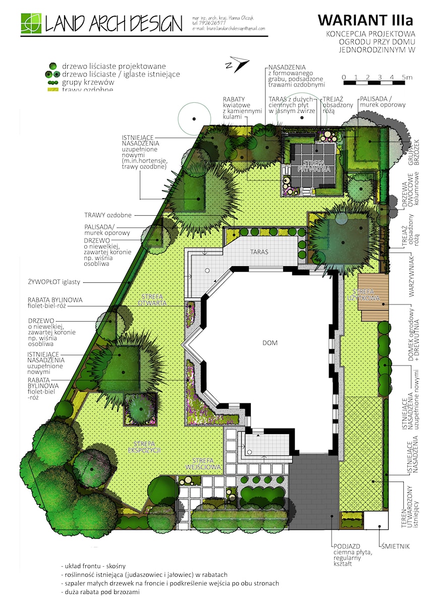 wariant III - zdjęcie od LAND ARCH Design Hanna Olczyk