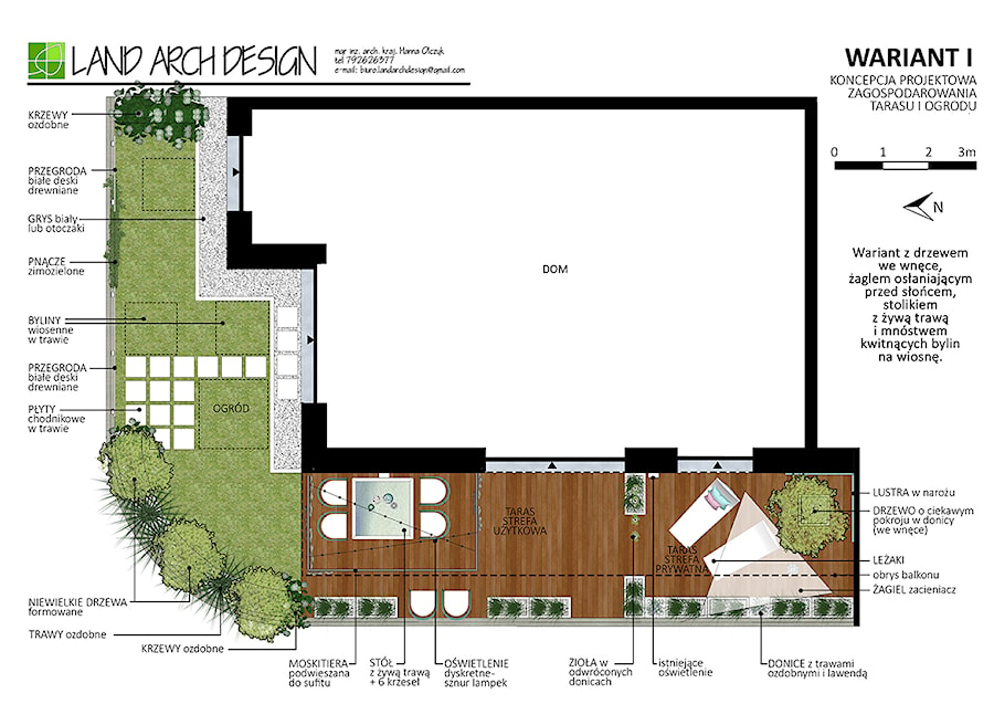 rzut z góry - zdjęcie od LAND ARCH Design Hanna Olczyk