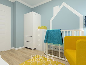 Pokój dziecięcy 8,13m2 Szczecin - Pokój dziecka, styl skandynawski - zdjęcie od KROPKA Design
