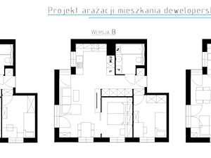 Projekty funkcjonalne - Nowoczesne domy, styl nowoczesny - zdjęcie od KROPKA Design