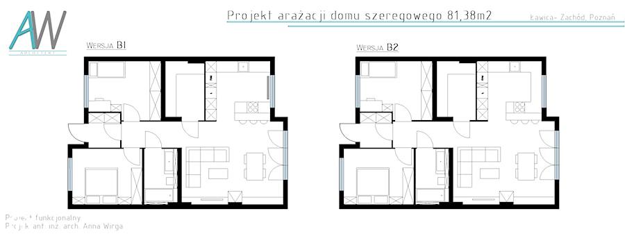 Projekty funkcjonalne - Domy, styl tradycyjny - zdjęcie od KROPKA Design