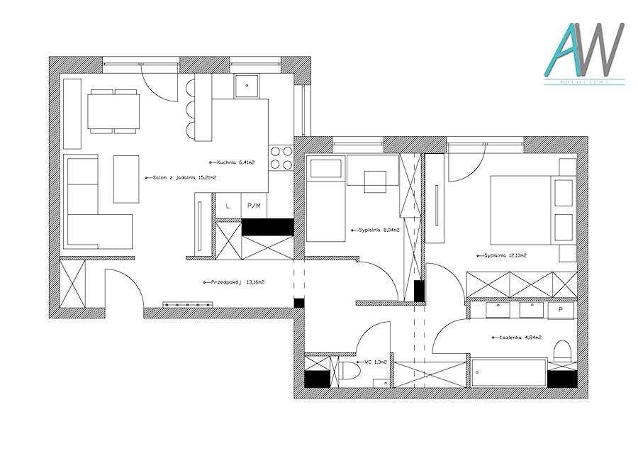 Projekty funkcjonalne - Domy - zdjęcie od KROPKA Design