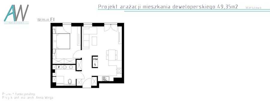 Projekty funkcjonalne - Nowoczesne domy, styl nowoczesny - zdjęcie od KROPKA Design